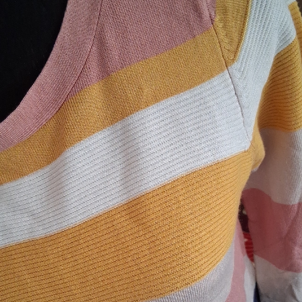Striped Multicolor Sweatshirt - Picture 4 of 4